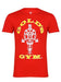 Golds Gym T-Shirt Muscle Joe M Red - Sports Nutrition at MySupplementShop by Golds Gym