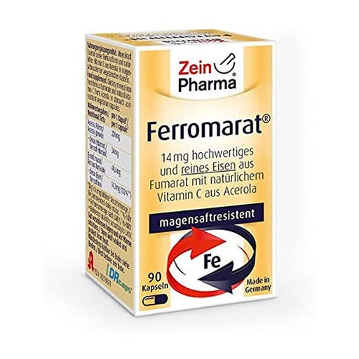 Zein Pharma Ferromarat, 14mg - 90 caps - Combination Multivitamins & Minerals at MySupplementShop by Zein Pharma