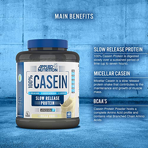 Applied Nutrition Casein 1.8kg Chocolate - Protein at MySupplementShop by Applied Nutrition