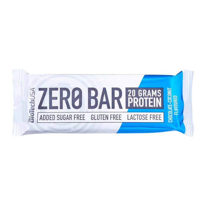 BioTechUSA Zero Bar, Chocolate Coconut - 20 x 50g - Protein Bars at MySupplementShop by BioTechUSA