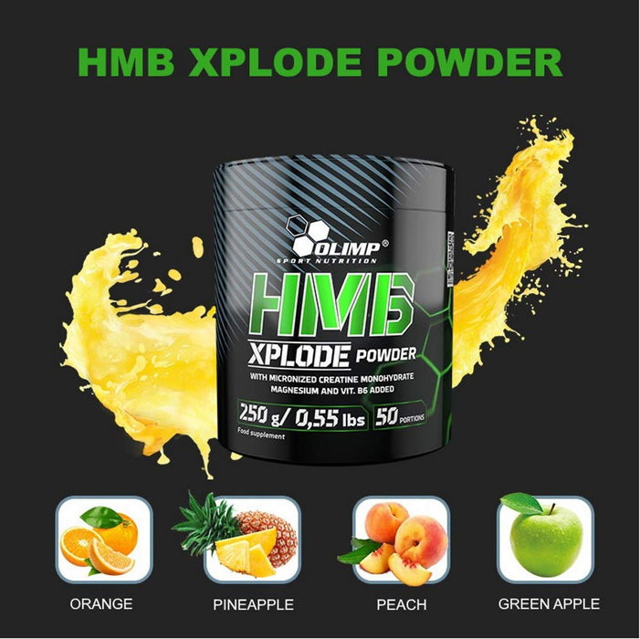 Olimp Nutrition HMB Xplode, Orange - 250 grams - Amino Acids and BCAAs at MySupplementShop by Olimp Nutrition