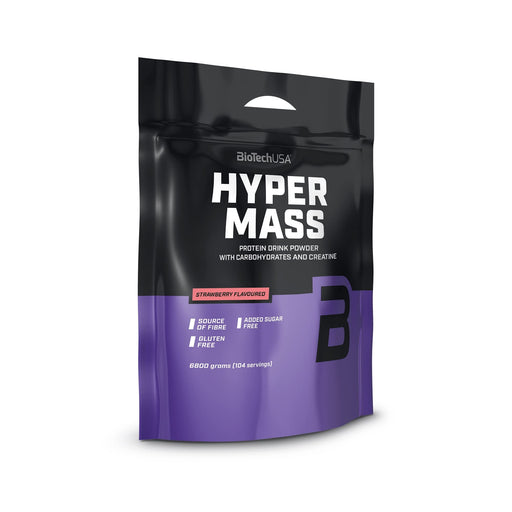 BioTechUSA Hyper Mass, Strawberry - 6800 grams - Weight Gainers & Carbs at MySupplementShop by BioTechUSA