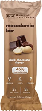 House Of Macadamia Macadamia Bar Chocolate 12x50g Chocolate - Sports & Nutrition at MySupplementShop by House Of Macadamia