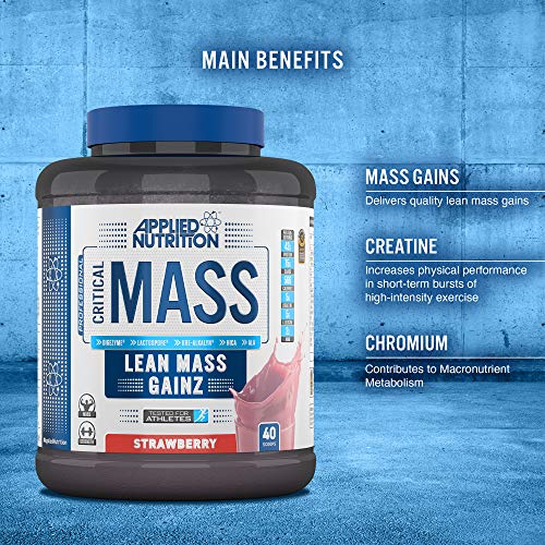 Applied Nutrition Critical Mass Professional 2.4kg - 16 Servings - Weight Gainers & Carbs at MySupplementShop by Applied Nutrition