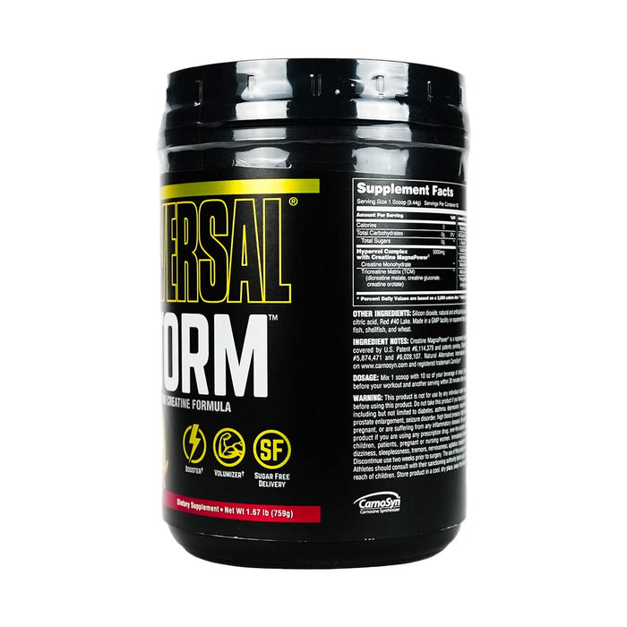 Universal Nutrition Storm, Fruit Punch - 759 grams - Creatine Supplements at MySupplementShop by Universal Nutrition