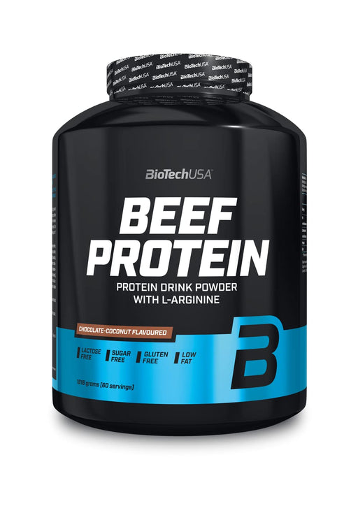 BioTechUSA Beef Protein, Strawberry - 1816 grams - Protein at MySupplementShop by BioTechUSA