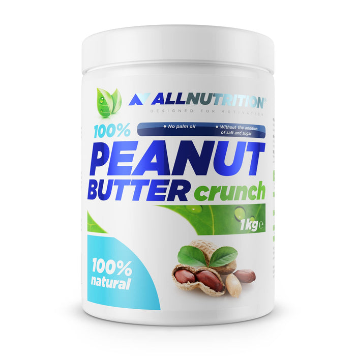 Allnutrition 100% Peanut Cream, Crunch - 1000g - Combination Multivitamins & Minerals at MySupplementShop by Allnutrition