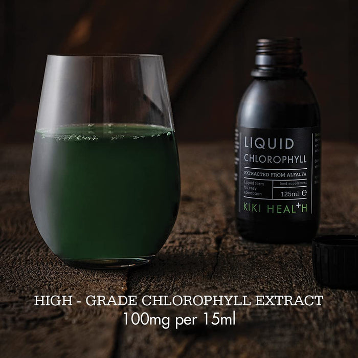 KIKI Health Liquid Chlorophyll 125ml - Health and Wellbeing at MySupplementShop by KIKI Health