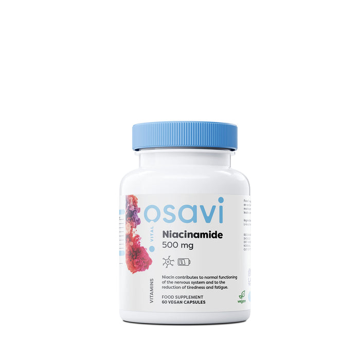 Osavi Niacinamide, 500mg - 60 vegan caps - Supplements for Women at MySupplementShop by Osavi