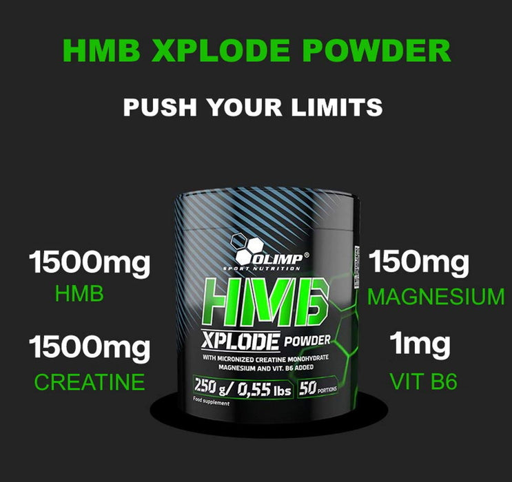 Olimp Nutrition HMB Xplode, Orange - 250 grams - Amino Acids and BCAAs at MySupplementShop by Olimp Nutrition