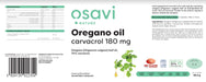 Osavi Oregano Oil Carvacrol, 180mg - 120 enteric caps - Oregano at MySupplementShop by Osavi