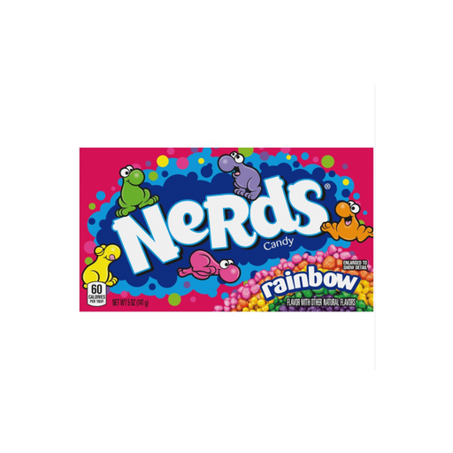 Wonka Nerds Rainbow Theatre Box 12 x 141g - Candy at MySupplementShop by Wonka Nerds