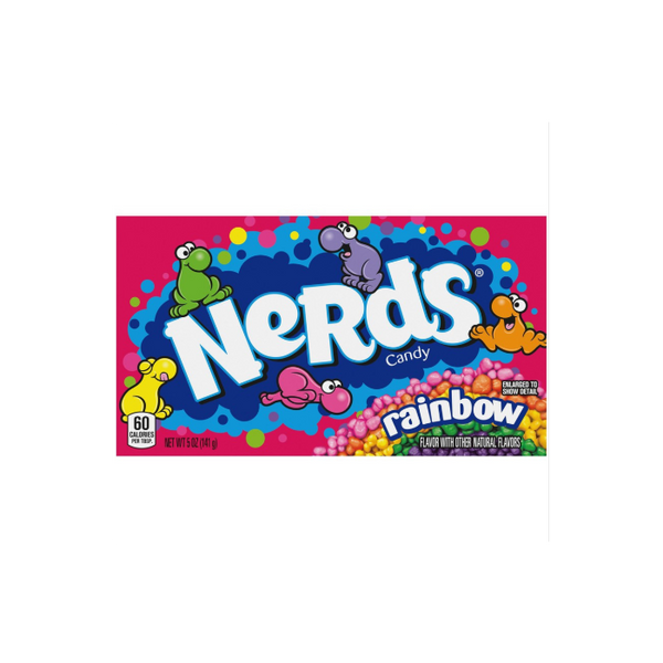 Wonka Nerds Rainbow Theatre Box 12 x 141g - Candy at MySupplementShop by Wonka Nerds