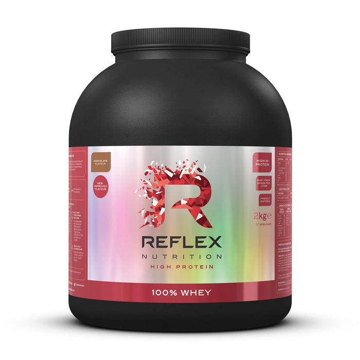 Reflex Nutrition 100% Whey, Chocolate - 2000 grams - Protein at MySupplementShop by Reflex Nutrition