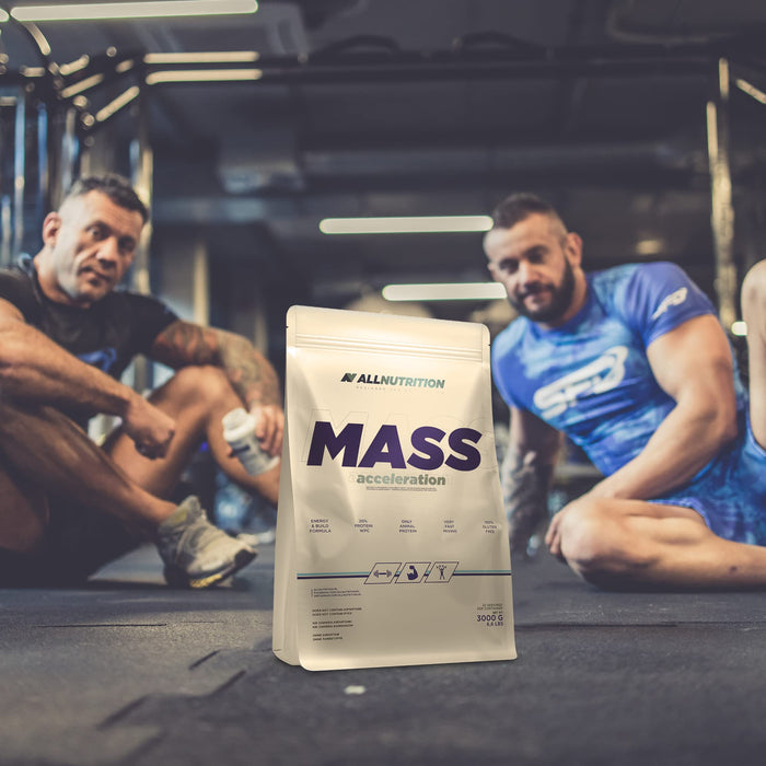 Allnutrition Mass Acceleration, Chocolate - 3000 grams - Weight Gainers & Carbs at MySupplementShop by Allnutrition