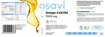 Osavi Omega-3 Extra, 1300mg (Lemon) - 120 softgels (EAN 5904139920367) - Omega-3 at MySupplementShop by Osavi