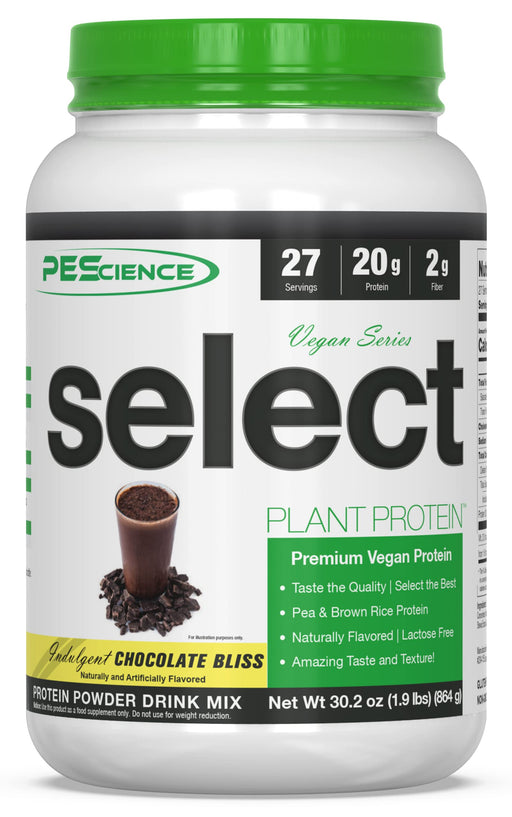 PEScience Select Protein Vegan Series, Chocolate Bliss - 918 grams - Protein at MySupplementShop by PEScience