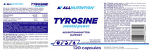 Allnutrition Tyrosine - 120 caps - Amino Acids and BCAAs at MySupplementShop by Allnutrition