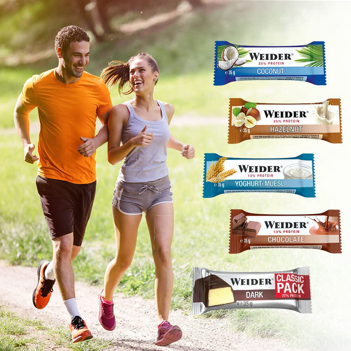 Weider Carbohydrate & Protein Bar, Coconut - 24 bars - Health Foods at MySupplementShop by Weider