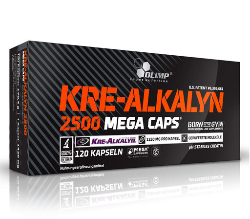 Olimp Nutrition Kre-Alkalyn 2500 Mega Caps - 120 caps - Creatine Supplements at MySupplementShop by Olimp Nutrition