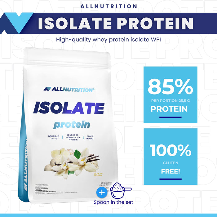 Allnutrition Isolate Protein, Vanilla - 2000 grams - Protein at MySupplementShop by Allnutrition