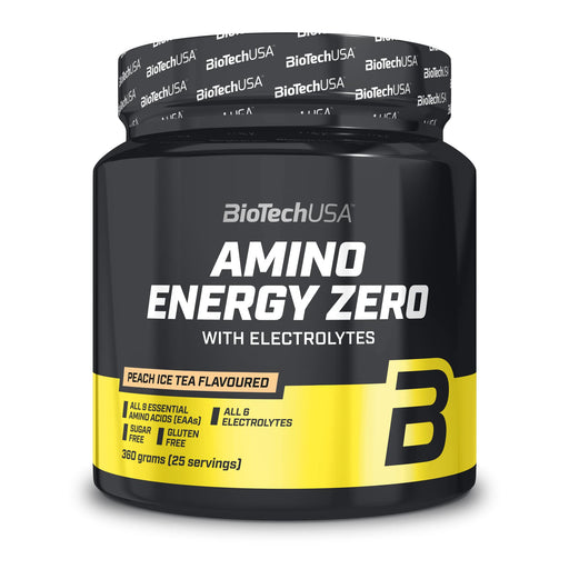 BioTechUSA Amino Energy Zero with Electrolytes, Peach Ice Tea - 360 grams - Amino Acids and BCAAs at MySupplementShop by BioTechUSA