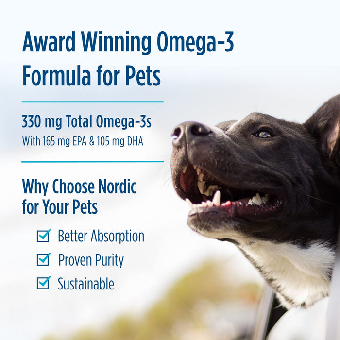 Nordic Naturals Omega-3 Pet - 90 softgels - Pet supplements at MySupplementShop by Nordic Naturals