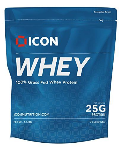 ICON Nutrition 100% Whey Protein 2.27kg Strawberry Milkshake - Sports Nutrition at MySupplementShop by ICON Nutrition