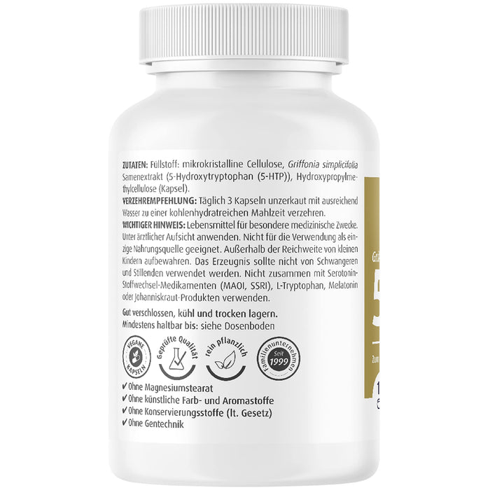 Zein Pharma Griffonia 5-HTP, 100mg - 120 caps - Combination Multivitamins & Minerals at MySupplementShop by Zein Pharma