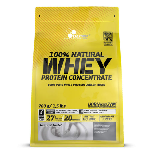 Olimp Nutrition 100% Natural Whey Protein Concentrate - 700 grams - Protein at MySupplementShop by Olimp Nutrition