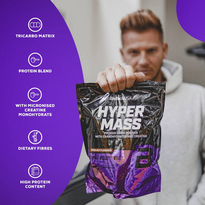 BioTechUSA Hyper Mass, Chocolate - 6800 grams - Weight Gainers & Carbs at MySupplementShop by BioTechUSA