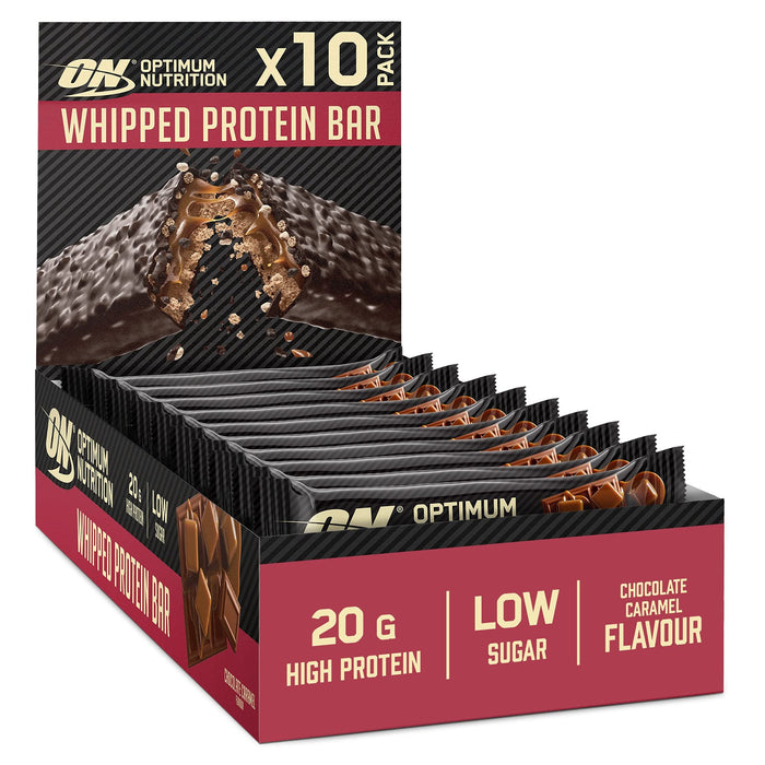 Optimum Nutrition Whipped Protein Bar 10 x 60g - Protein Bars at MySupplementShop by Optimum Nutrition