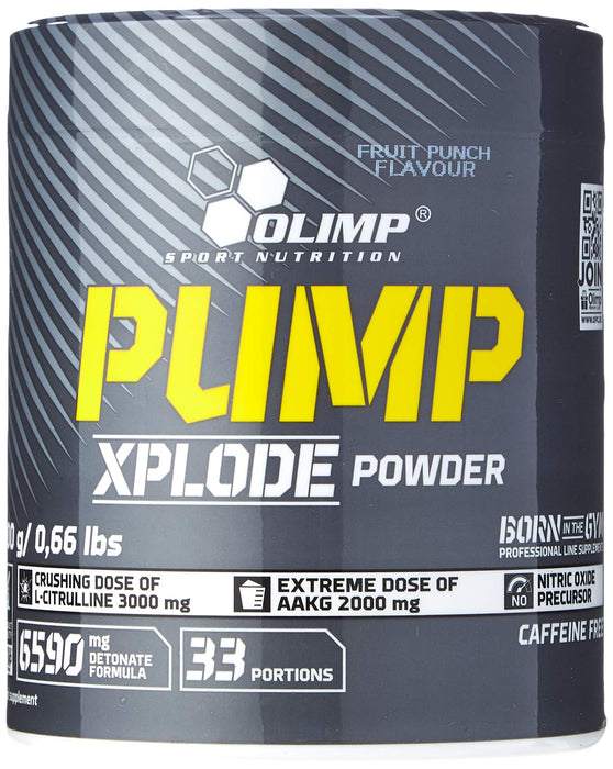 Olimp Nutrition Pump Xplode Powder, Xplosive Cola - 300 grams - Nitric Oxide Boosters at MySupplementShop by Olimp Nutrition