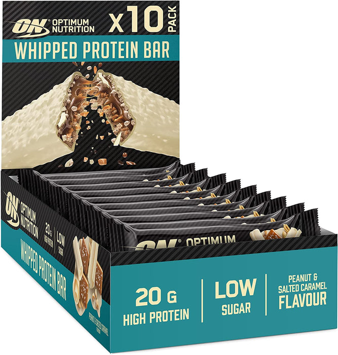 Optimum Nutrition Whipped Protein Bar 10 x 60g - Protein Bars at MySupplementShop by Optimum Nutrition