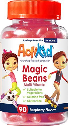 Magic Beans Multi-Vit Raspberry 90 Gummies - Default Title - Vitamins & Minerals at MySupplementShop by Magic Beans