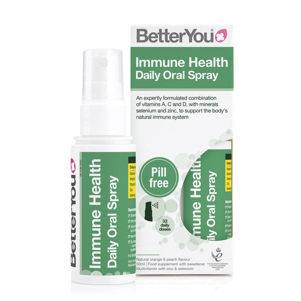 BetterYou Immune Daily Oral Spray 50ml - Health and Wellbeing at MySupplementShop by BetterYou