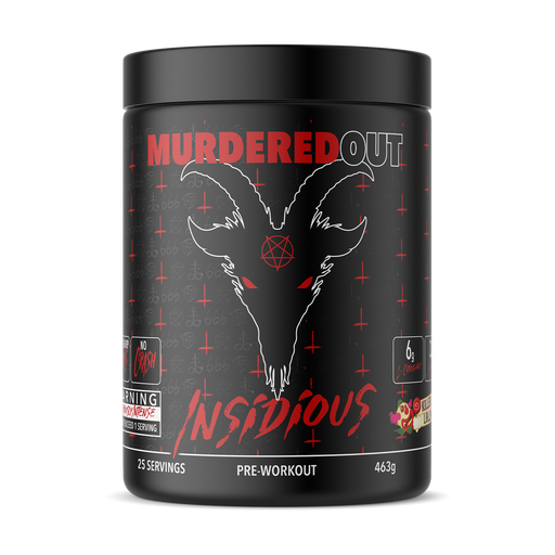 Murdered Out Insidious Pre-Workout 463g - Pre Workout at MySupplementShop by Murdered Out