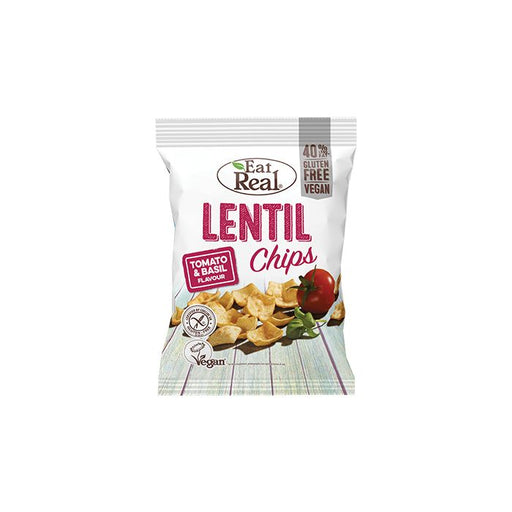 Eat Real Snacks Lentil 40g x 12 - Chilli Lemon - Lentil Snacks at MySupplementShop by Eat Real