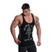 Golds Gym Muscle Joe Panel Stringer - Black/Charcoal - Small - Stringer at MySupplementShop by Gold's Gym