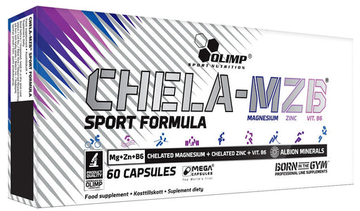 Olimp Nutrition Chela MZB, Sport Formula - 60 mega caps - Natural Testosterone Support at MySupplementShop by Olimp Nutrition