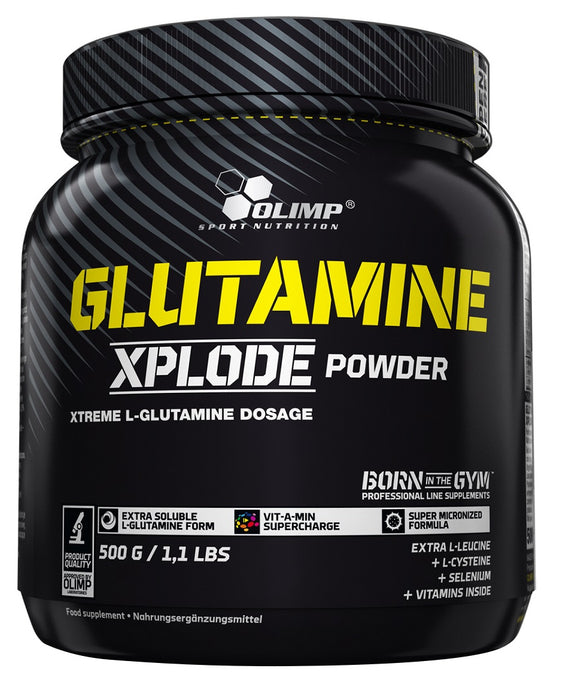 Olimp Nutrition Glutamine Xplode, Orange - 500 grams - L-Glutamine, Glutamine at MySupplementShop by Olimp Nutrition