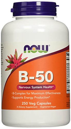 NOW Foods Vitamin B-50 - 250 vcaps - Vitamins & Minerals at MySupplementShop by NOW Foods