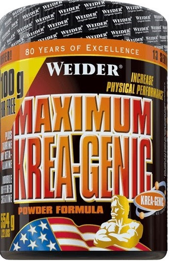 Weider Maximum Krea-Genic, Powder - 554 grams - Default Title - Creatine Supplements at MySupplementShop by Weider