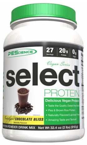 PEScience Select Protein Vegan Series, Chocolate Bliss - 918 grams - Protein at MySupplementShop by PEScience