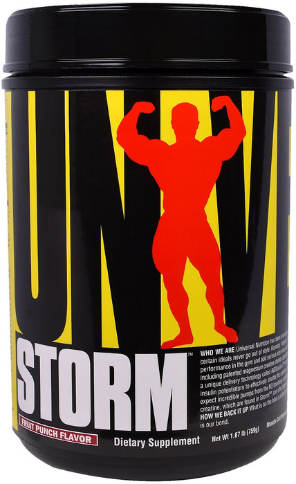 Universal Nutrition Storm, Fruit Punch - 759 grams - Default Title - Creatine Supplements at MySupplementShop by Universal Nutrition