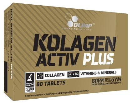 Olimp Nutrition Kolagen Activ Plus - 80 tablets - Vitamins at MySupplementShop by Olimp Nutrition