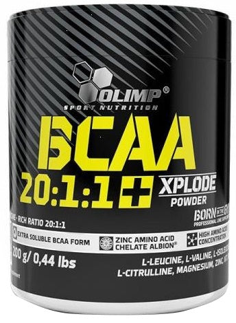 Olimp Nutrition BCAA 20:1:1 Xplode, Cola - 200 grams - Default Title - Amino Acids and BCAAs at MySupplementShop by Olimp Nutrition