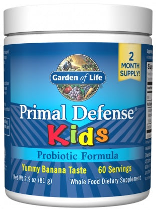 Garden of Life Primal Defense Kids, Banana - 81g - Health and Wellbeing at MySupplementShop by Garden of Life