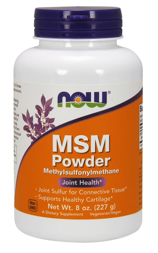 NOW Foods MSM Methylsulphonylmethane, Powder - 227g - Joint Support at MySupplementShop by NOW Foods