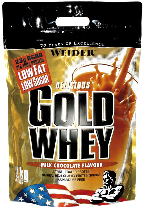 Weider Gold Whey, Milk Chocolate - 2000 grams - Default Title - Protein at MySupplementShop by Weider